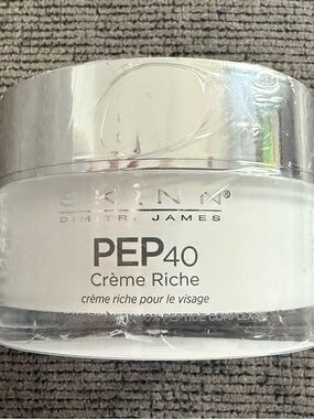 SKINN COSMETICS PEP40 Crème Riche Facial Moisturizer—1.7 OZ.—BRAND NEW